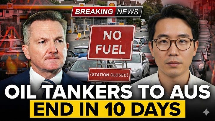 Australia’s Last Oil Tanker Just Arrived: Major Bank Warns Aussies Will Run Out Of Fuel In 10 Days