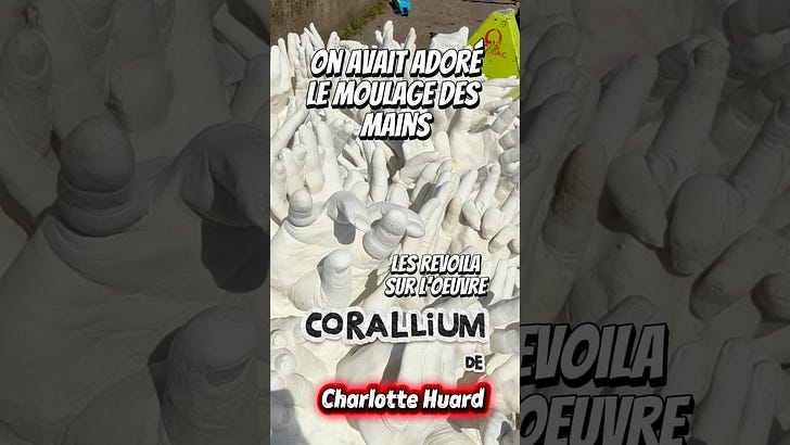 Vos mains font désormais partie du paysage havrais ! 🪸✋