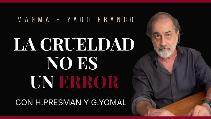 Entrevista radial (censurada en YouTube) a Yago Franco en el programa El tren -Radio Belgrano-, por Hugo Presman y Gerardo Yomal. 4-08-2026