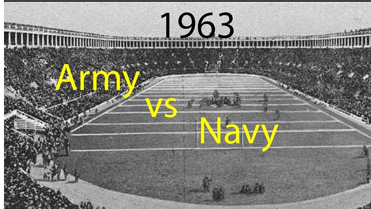 Navy vs. Army 1963 - A Tribute to JFK