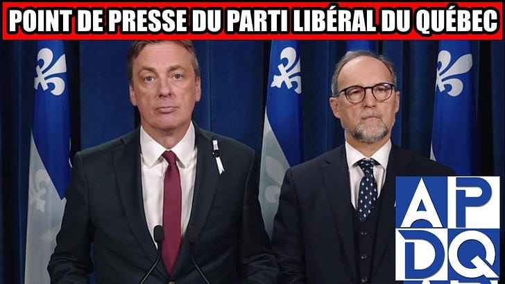 ⚖️ PL1, loi 2, éthique : le PLQ tente de sauver la face