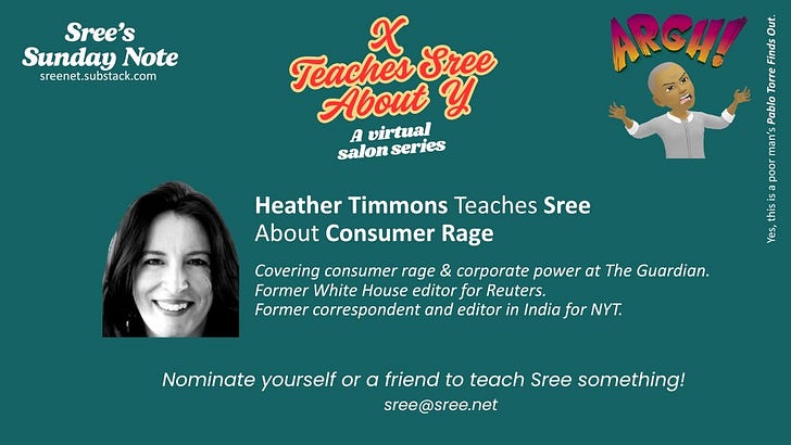 Heather Timmons on Consumer Rights and Rage