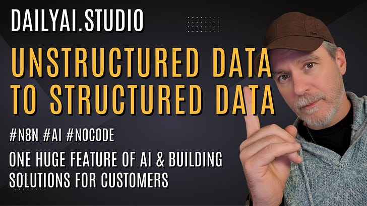 Preview image for My Favorite Ai Feature Unstructured data to Structured