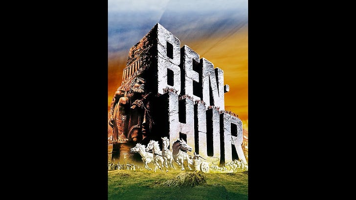 HitchPod Rewatch Countdown, North By Northwest v Ben-Hur