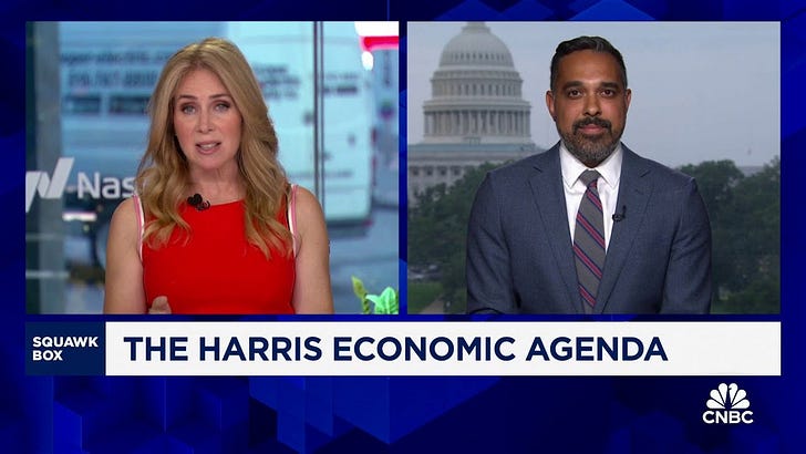 Kamala Harris's top economic adviser is a socialist with a longtime passion for seizing & redistributing Americans' hard-earned wealth