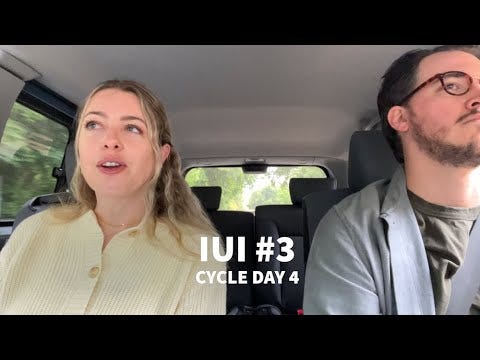 vlog: iui #3 (+ taking a pregnancy test)
