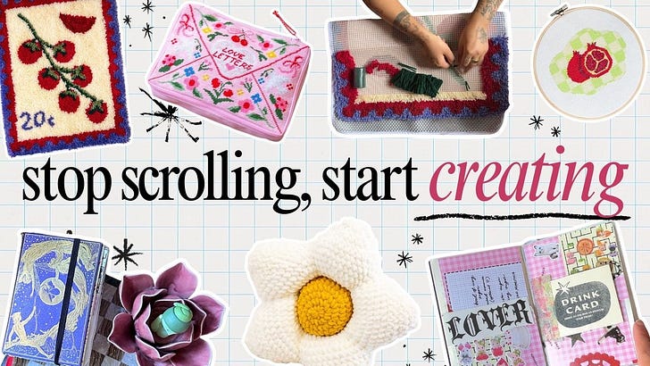 how crafting benefits your brain - the science & an everyday experiment