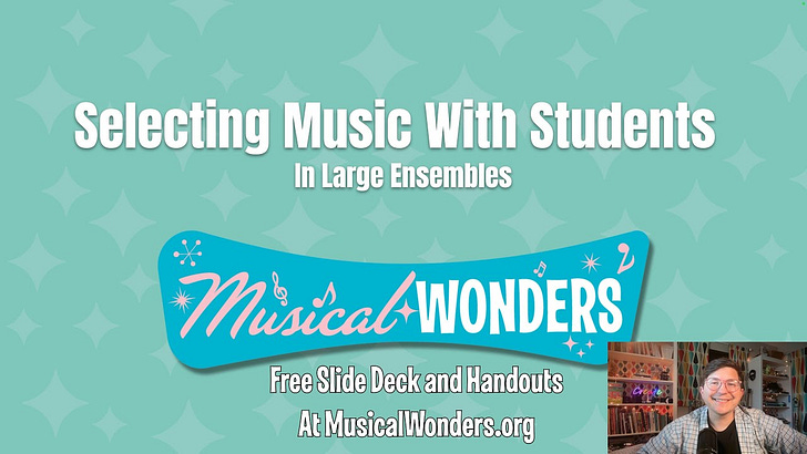 Preview image for Selecting Music With Students