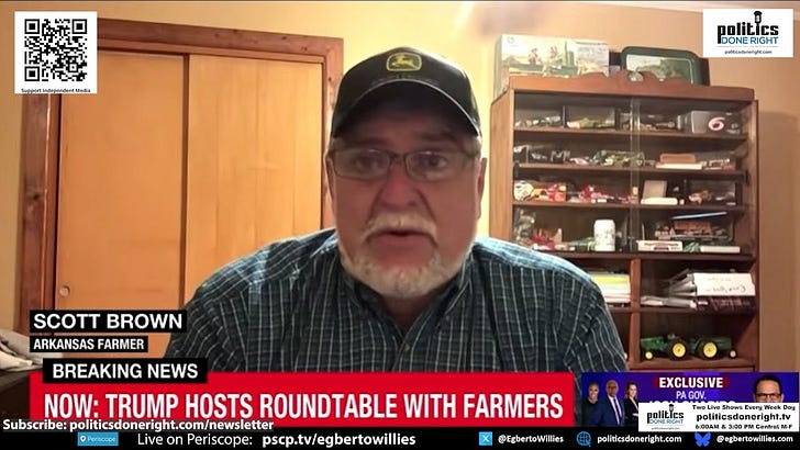 Farmer Breaks Down Why Trump Voters Keep Sinking Their Own Farms