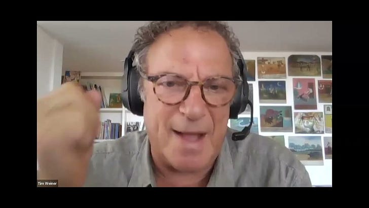 Destroying the CIA and U.S. National Security: My Chat with Tim Weiner