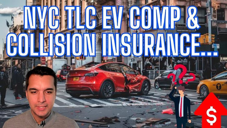 ⛈️⚡🚕 Tesla & EV NYC TLC Comp & Collision Is Either Unaffordable Or Impossible To Get