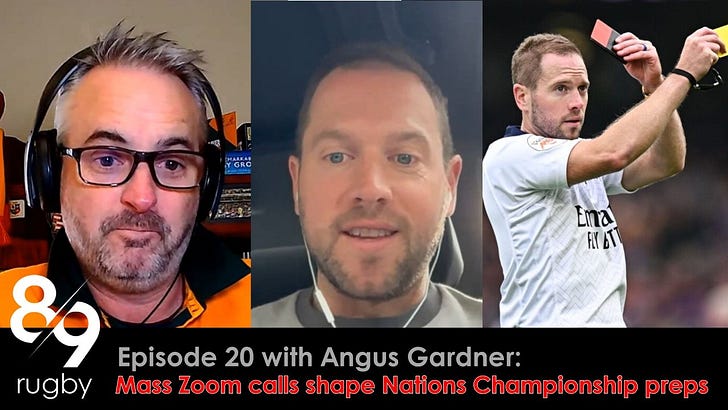 60-person Zoom calls and 10 Law Variations: how Angus Gardner has prepared for the Nations Championship