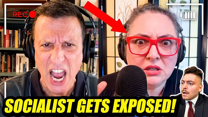 DSA Commie makes HUGE MISTAKE during softball interview - Clever reporter makes her pay for it!