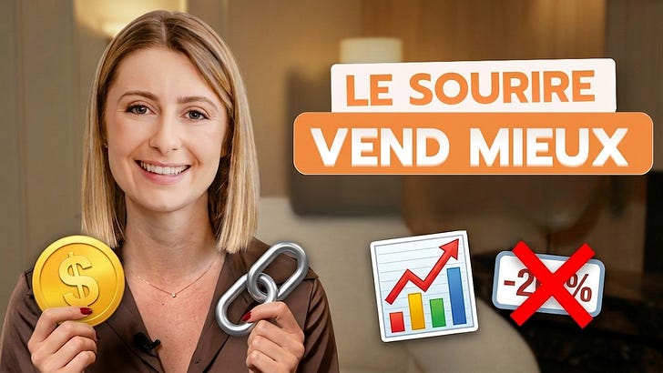 Pourquoi un sourire VEND MIEUX qu’un rabais de 20% ?