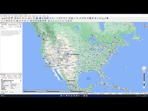 Making a simple route in LittleNavMap, and replicating it in the PMDG ...