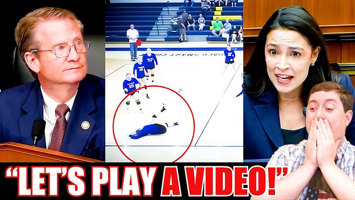 Tim Burchett SHUTS UP AOC's woke rant, plays a video that makes her tiny brain explode