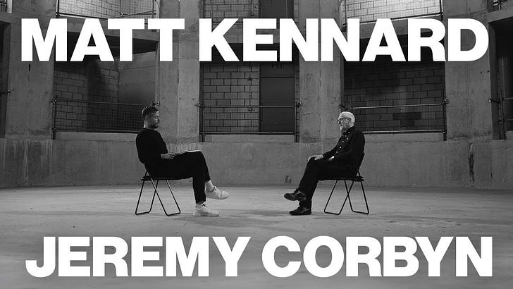 "The Racket | Matt Kennard & Jeremy Corbyn on Palestine, Keir Starmer and US Empire" 