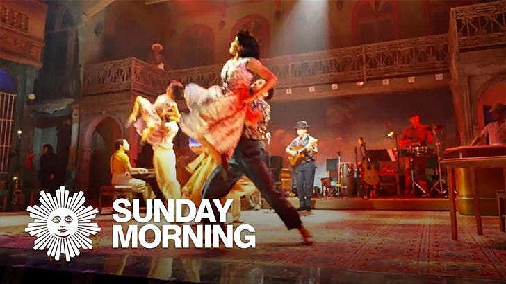 Buena Vista Social Club Musical (and Cuba on Record) on CBS Sunday Morning.