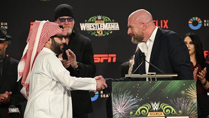 A Tale of Two Turki TKO Pressers: Triple H towers over Dana White