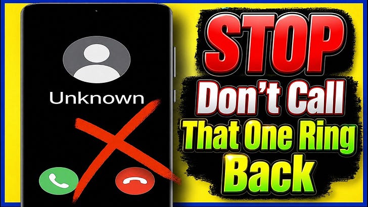 One Ring and It Hung Up? Here’s What That Really Means (Don’t Call Back ...