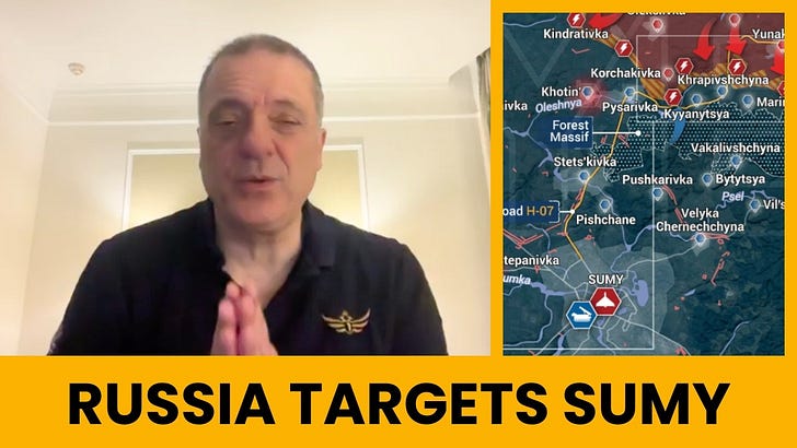 Zelensky Uselessly Begs UK/EU For AD; Russia Targets Sumy; Moscow ...