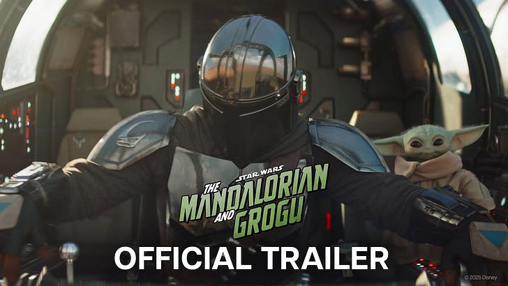 Trailer Round-Up: The Mandalorian and Grogu, Avatar: Fire and Ash, The Bride!, Wicked: For Good, IT: Welcome to Derry, and More