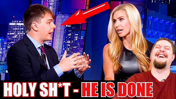 MAGA wonder woman SHUTS UP Democrat brat Adam Mockler so bad he begs the host for help