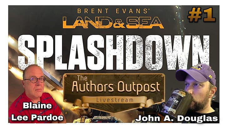 BLAINE PARDOE just shouted out my series "WATCHER of the DAMNED" on JOHN A. DOUGLAS' LiveStream 