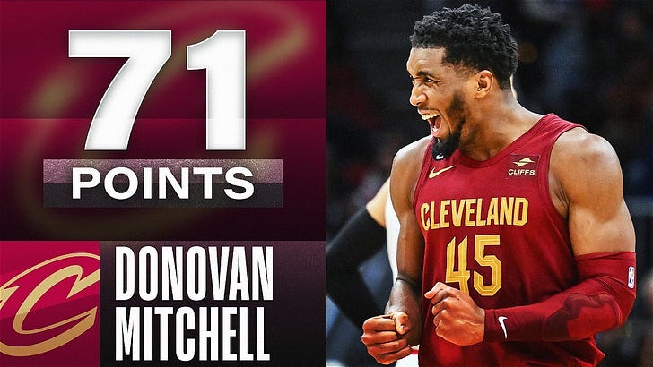 Donovan Mitchell leads NBA season of stunning individual performances