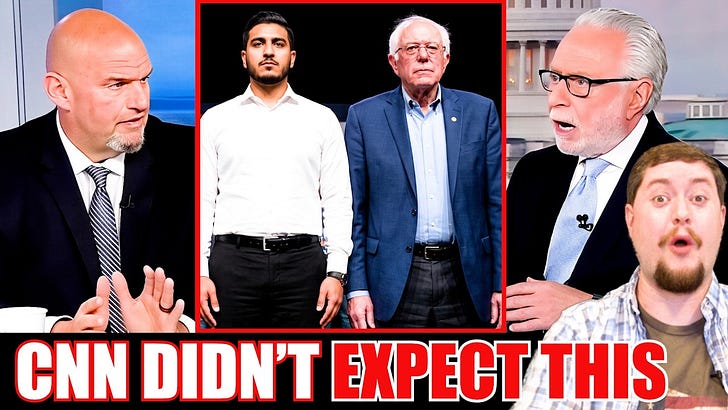 John Fetterman UNLEASHES HELL on Wolf Blitzer & the entire DNC live on CNN
