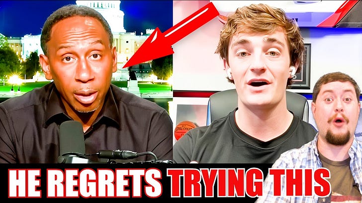 Nick Shirley SHUTS DOWN Stephen A. Smith's Gotcha BS live on his own show