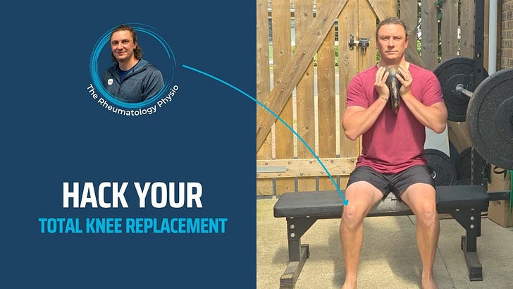 Total Knee Replacement Rehab Hacks | FIX YOUR FLEXION | Get Stronger Faster