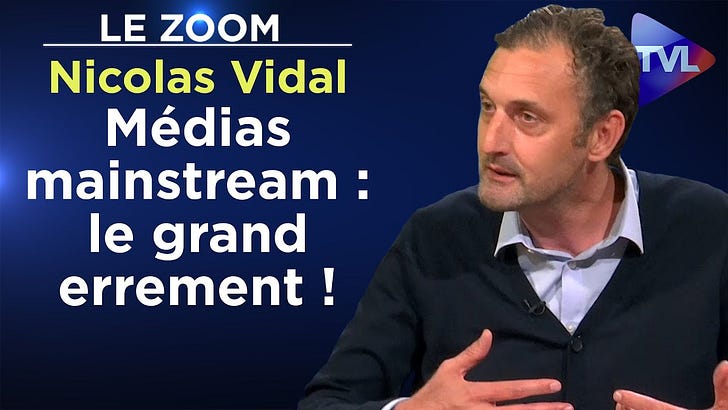 Nicolas Vidal : "Considérer les Français comme des tubes digestifs,c ...