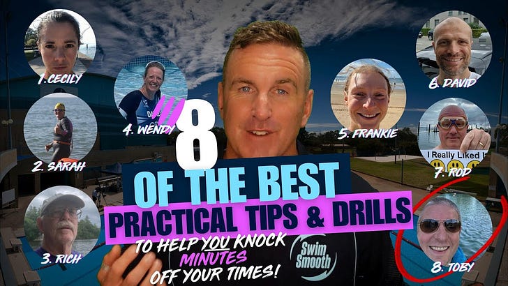 Video 8 Of The Best Practical Tips Swim Drills Used With Our 8 Sw