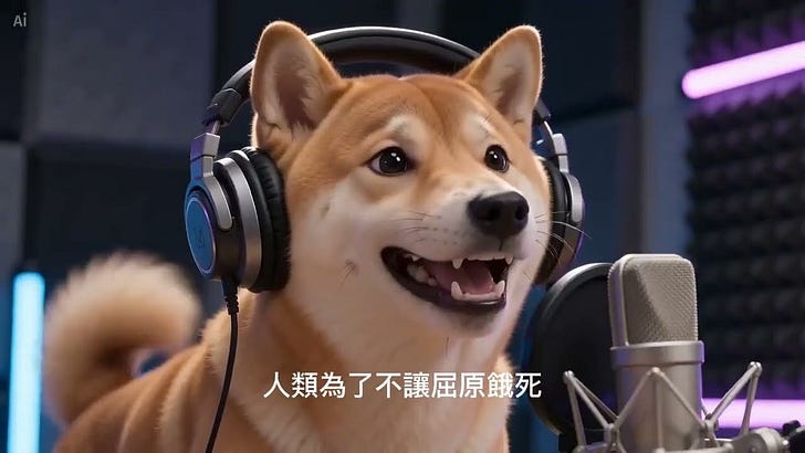 [AI實驗] 端午節快樂！貓貓狗狗搞笑影片
