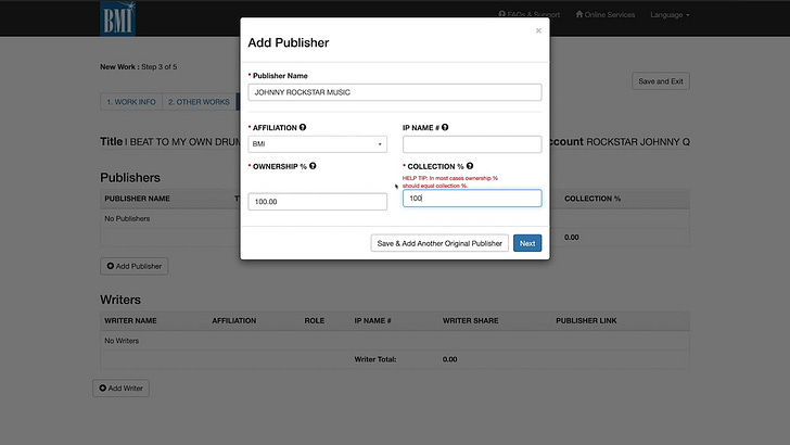  How To Register Your Songs Online At BMI For Royalties 24