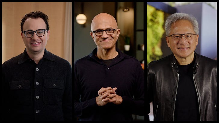 601: Gemini 3.0!, AI Love Triangle of Anthropic, Microsoft & Nvidia, Satya Nadella Interview, Google TPU v7, Malaria, WWI, and Woodstock '99