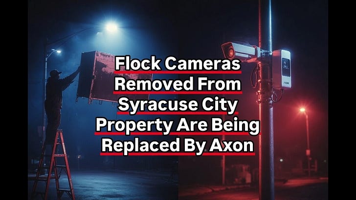 Flock Cameras Removed From Syracuse City Property Are Being Replaced By Axon