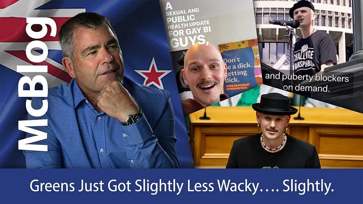 The Greens Just Got Slightly Less Wacky…. Slightly.