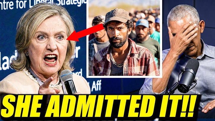 Hillary Clinton ADMITS Trump is RIGHT about immigration - Completely destroys Democrat narrative