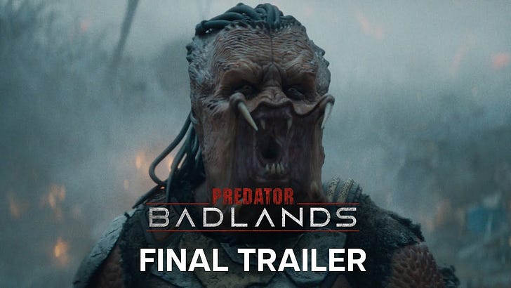 "Predator: Badlands" Final Trailer: Elle Fanning Plays a Synth Stuck on a Hostile Alien Planet Brimming with Deadly Monsters in Dan Trachtenberg’s New Predator Entry