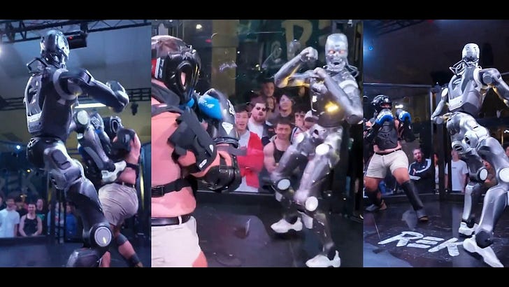 [6FT TERMINATOR ROBOT vs HUMAN: US Influencer in WORLD’S FIRST Fight