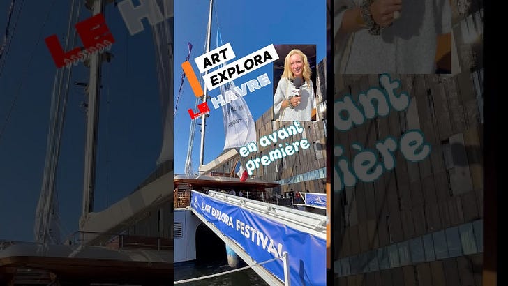 Art Explora au Havre : immersion en avant-première à bord du plus grand bateau-musée du monde
