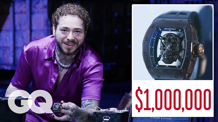 Post malone richard mille bubba watson sale