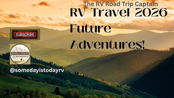 A New Year of RV Travel and more challenges...