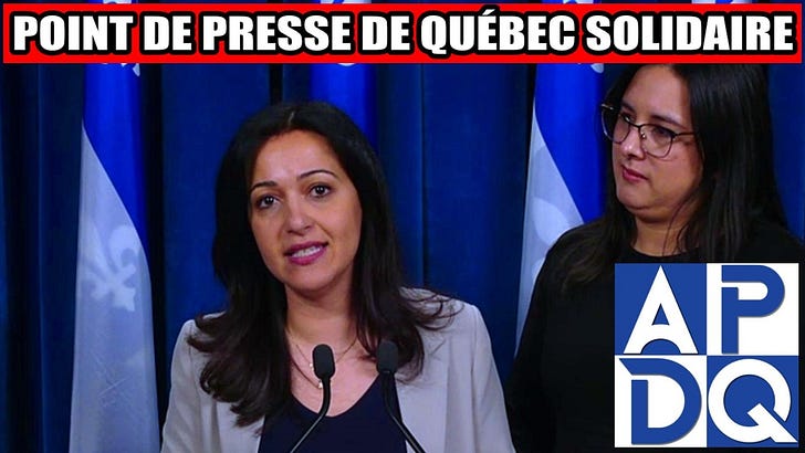 Analyse du budget 2026 de Québec solidaire et de la CAQ — APDQ