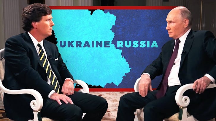 The parable of, "Tucker Carlson and Putin talking about Originator-Creator-Oversoul's natural law(s), albeit in disguised ways"