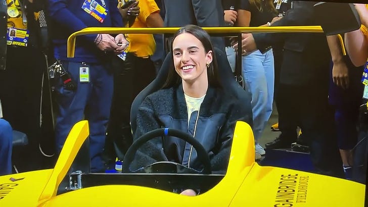 Pacers celebrate return to playoffs with Caitlin Clark Revving It Up before Game 3