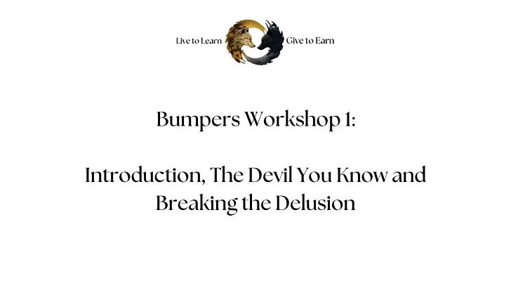 Principle 4: Bumpers [+Workshop]