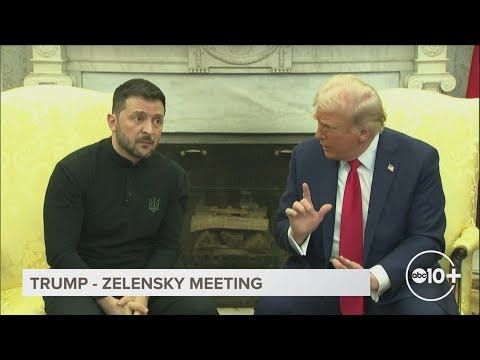 Watch: Trump-Zelensky Meeting Gets Hostile